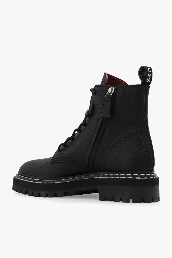 Black Combat boots Proenza Schouler Vitkac GB